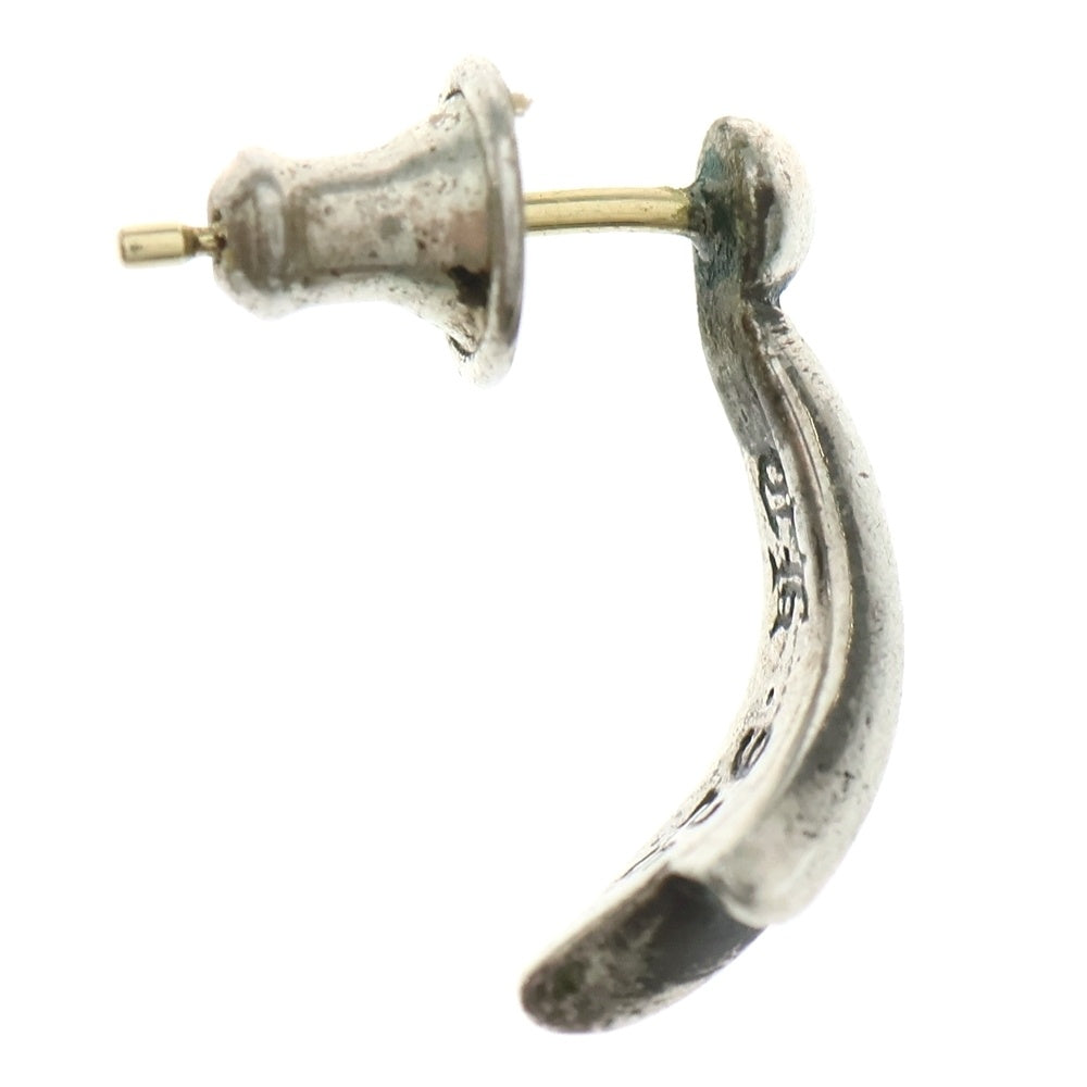 CHROME HEARTS(クロムハーツ) STUD CRSSTAL クロステイルスタッド ピアス シルバー BCA111