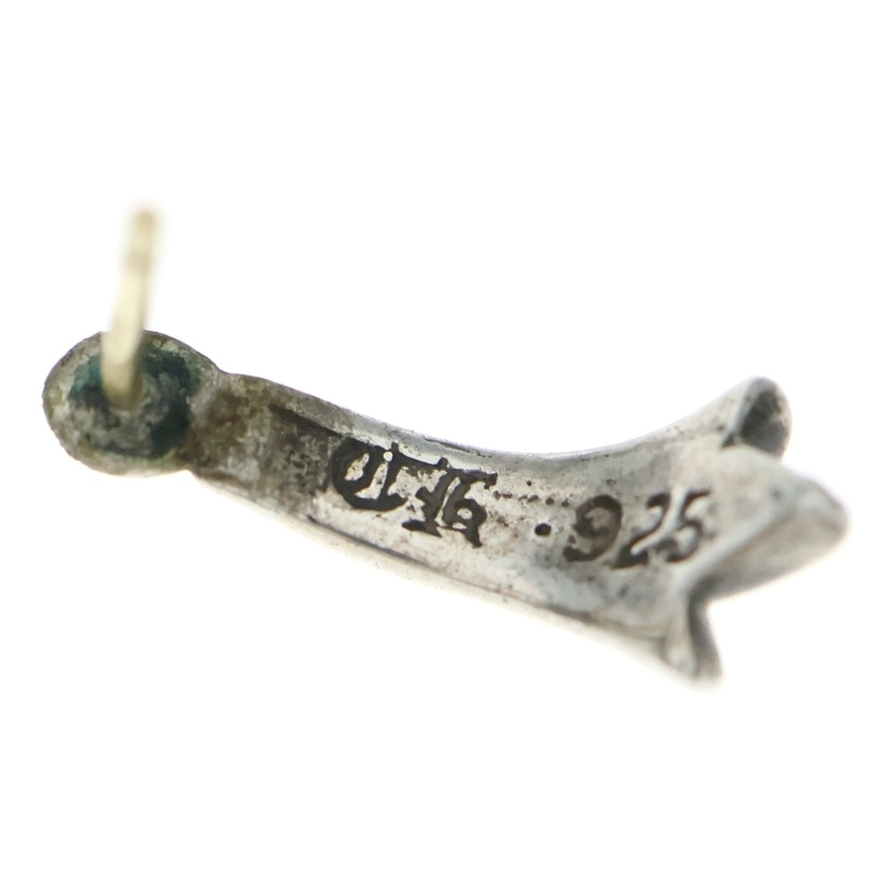 CHROME HEARTS(クロムハーツ) STUD CRSSTAL クロステイルスタッド ピアス シルバー BCA111