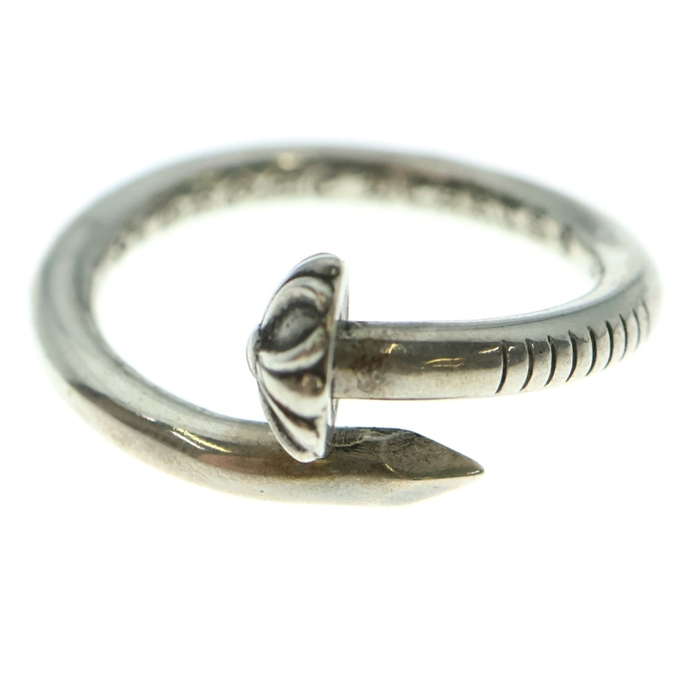 CHROME HEARTS(クロムハーツ) NAIL CRSBALL ネイル クロスボール リング シルバー BCA349