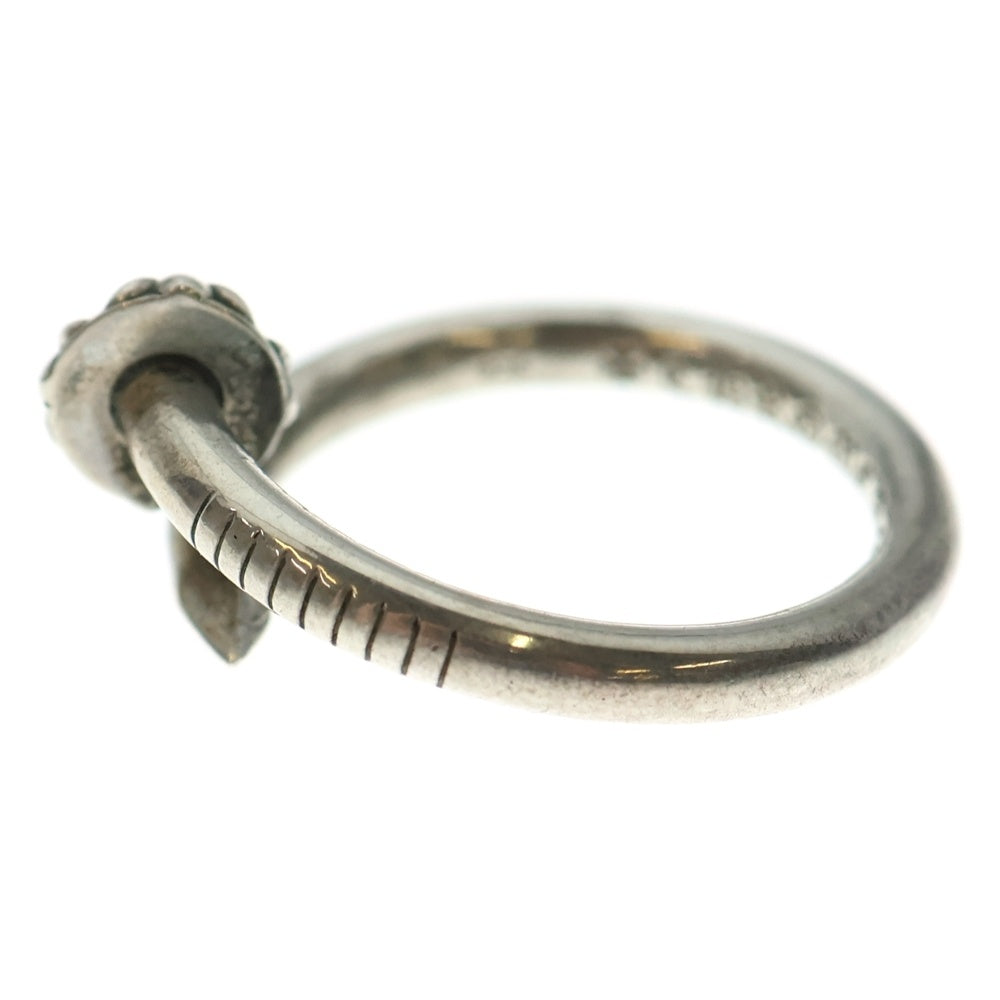 CHROME HEARTS(クロムハーツ) NAIL CRSBALL ネイル クロスボール リング シルバー BCA349