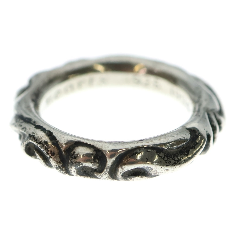 CHROME HEARTS(クロムハーツ) SCRL BAND スクロールバンド リング シルバー BCA351