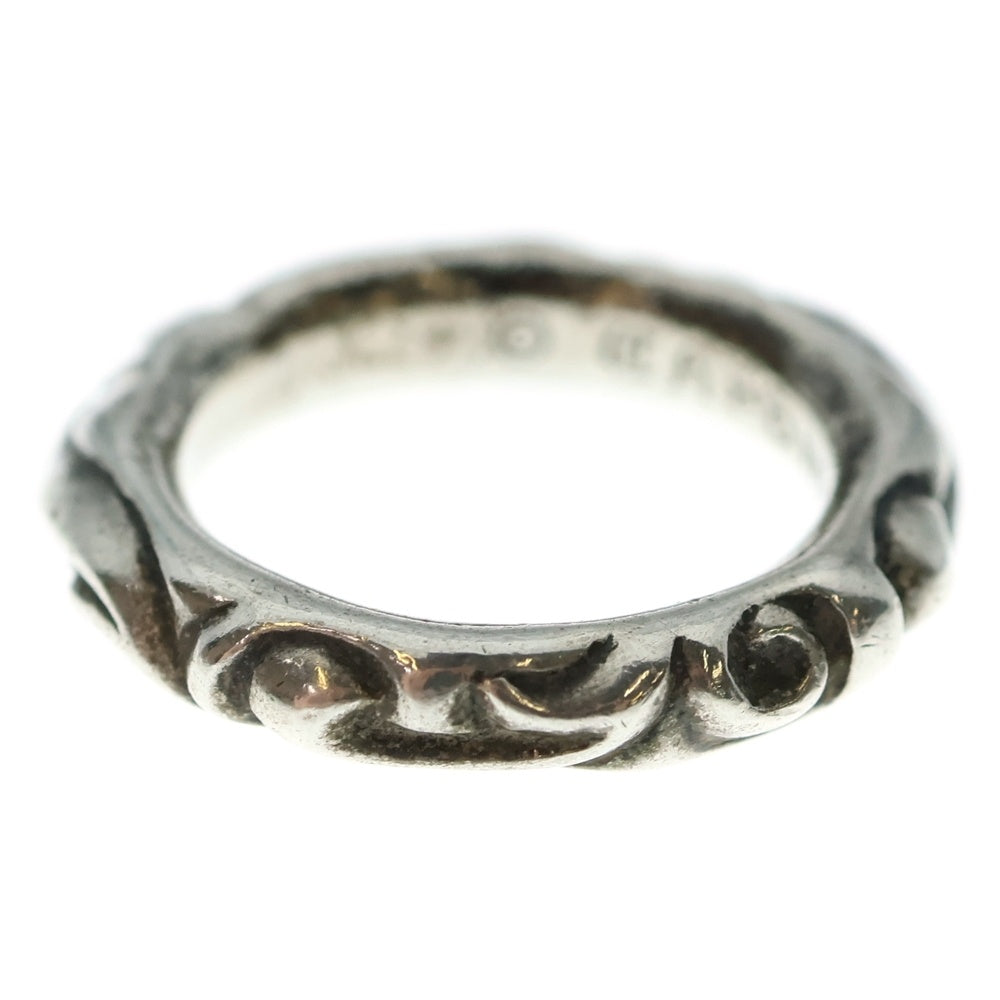 CHROME HEARTS(クロムハーツ) SCRL BAND スクロールバンド リング シルバー BCA351