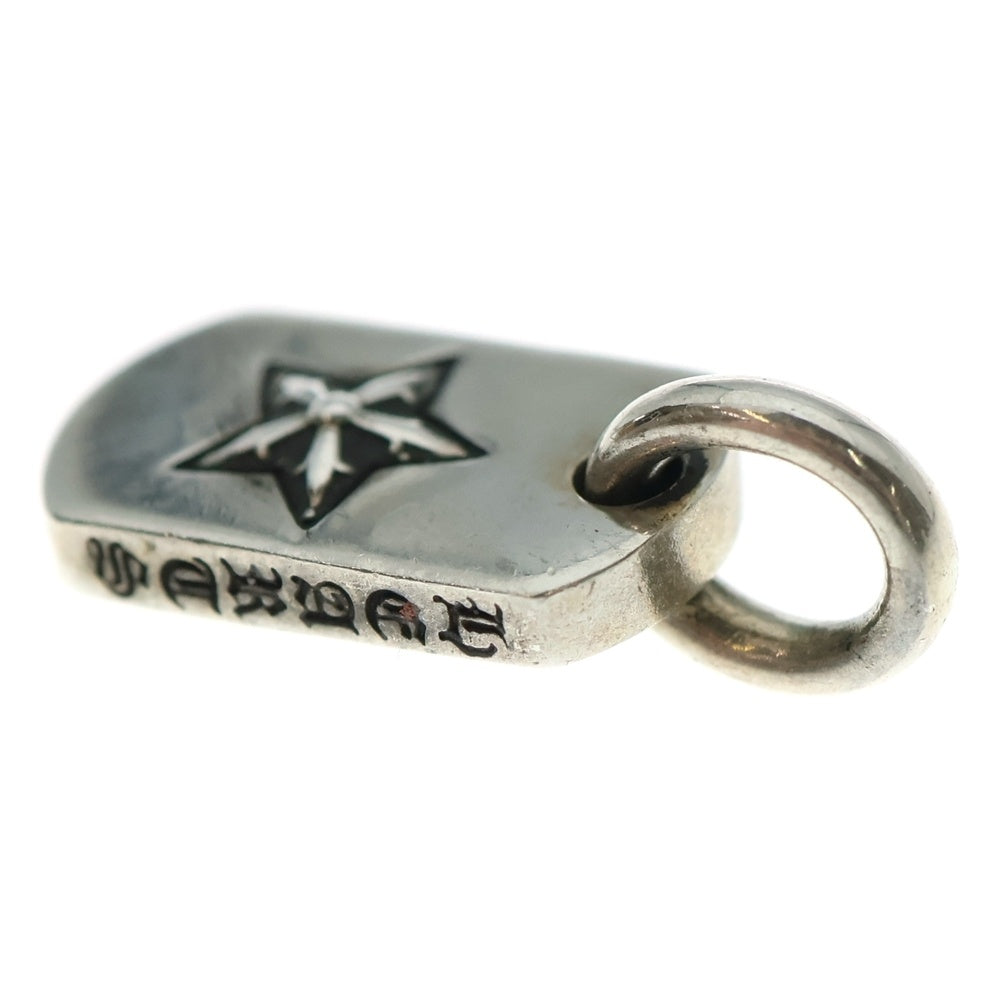 CHROME HEARTS(クロムハーツ) D T TNY STAR タイニードッグタグスター チャーム ネックレストップ シルバー