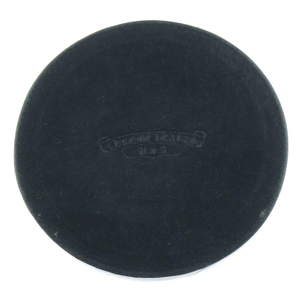 CHROME HEARTS(クロムハーツ) COASTER CHプラス レザーコースター ブラック