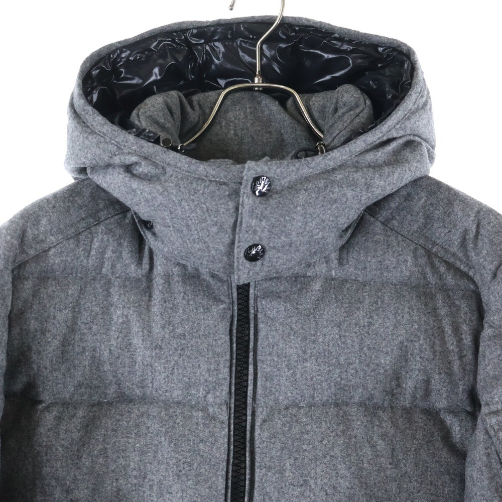 MONCLER(モンクレール) MONTGENEVRE DOWN JACKET モンジュネーブル ウール ナイロン ダウンジャケット グレー 40306