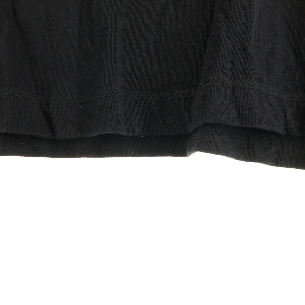 DIESEL(ディーゼル) 両面ビッグ プリント クルーネック 半袖Tシャツ カットソー ブラック