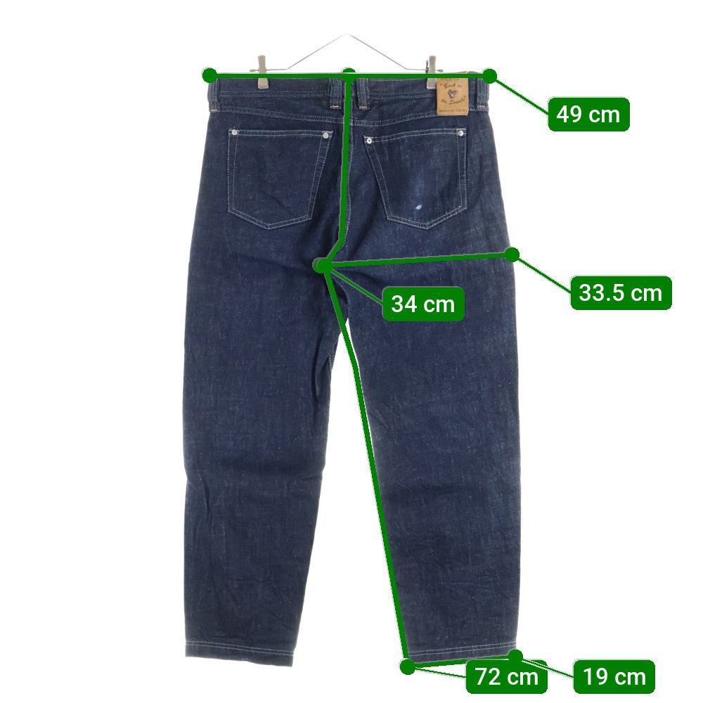 DIESEL(ディーゼル) BACK IN THE SADDLE バック インザ サドル ストレートデニムパンツ インディゴ