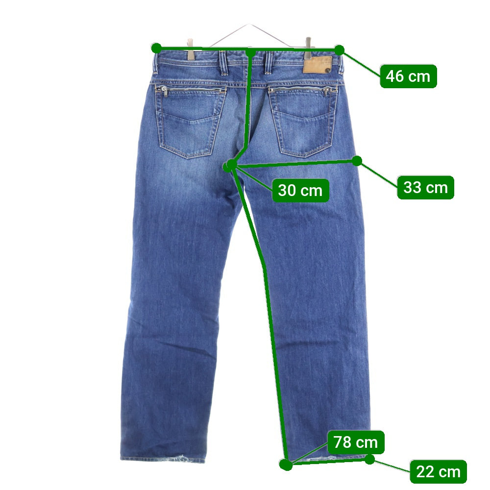 DIESEL(ディーゼル) RAYAN ライアン ストレート デニムパンツ インディゴ