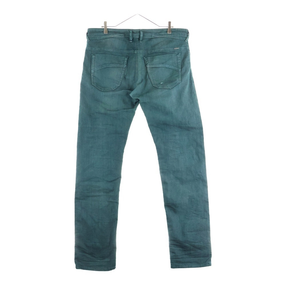DIESEL(ディーゼル) IAKOP ストレートデニムパンツ グリーン