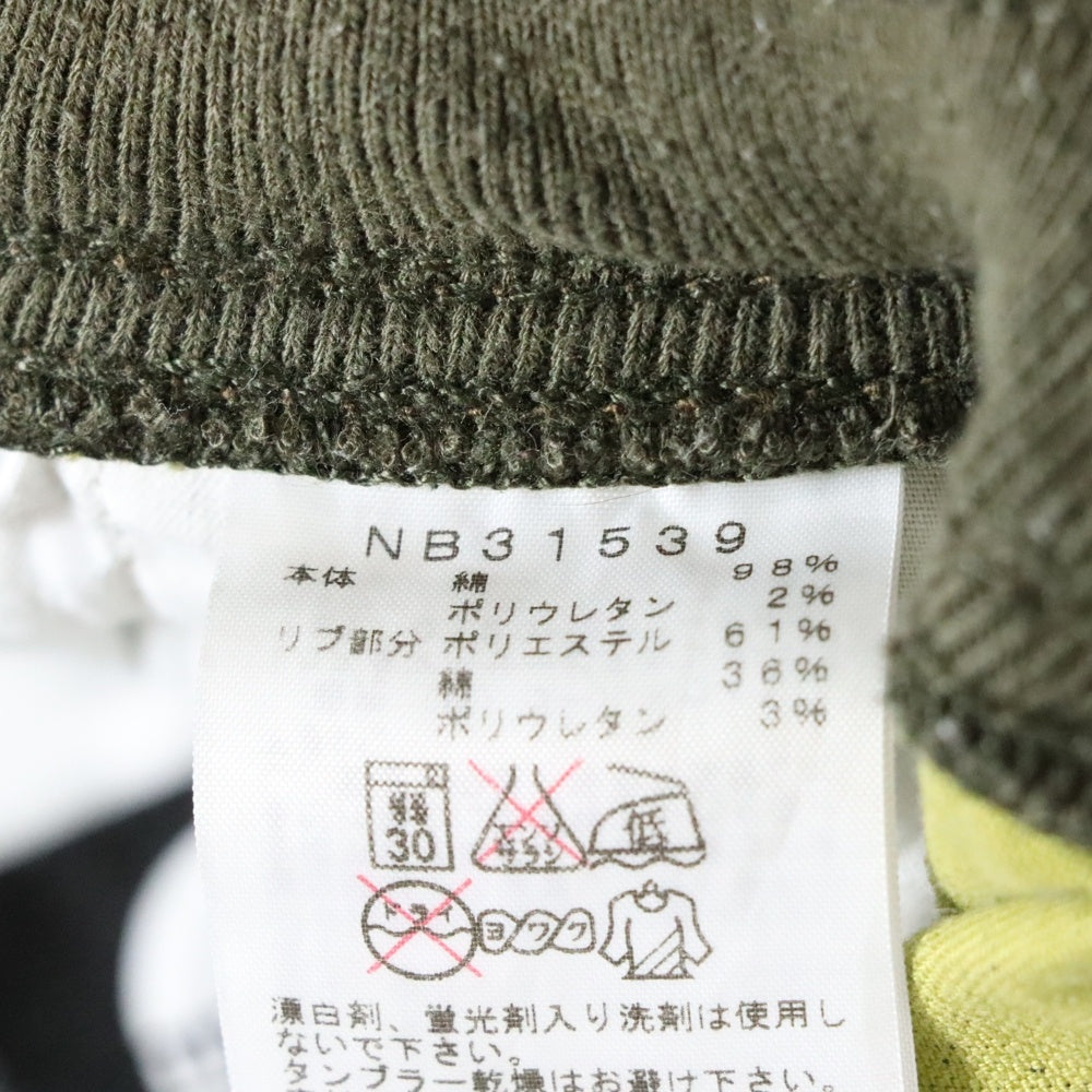 THE NORTH FACE(ザノースフェイス) カモ柄 コットンオックス クライミング ロングパンツ カーキ NB31539
