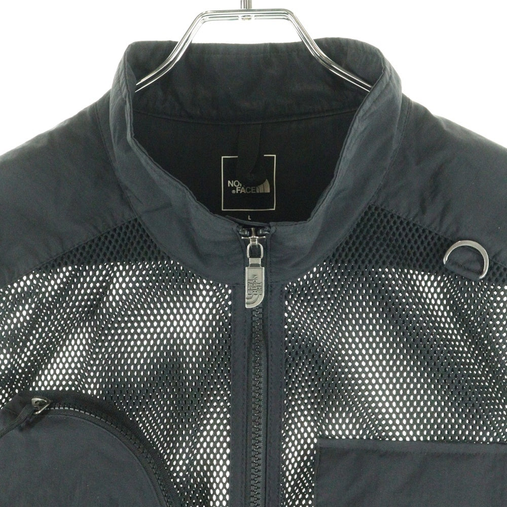 THE NORTH FACE(ザノースフェイス) UTILITY MESH VEST ユーティリティ メッシュ マルチポケット ベスト ブラック NP22431