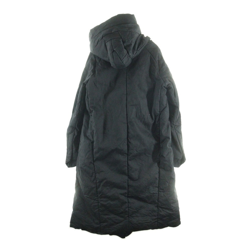 JULIUS(ユリウス) 23AW 10oz Stretch Denim Padded Coat パデット コート ブラック 837COM3