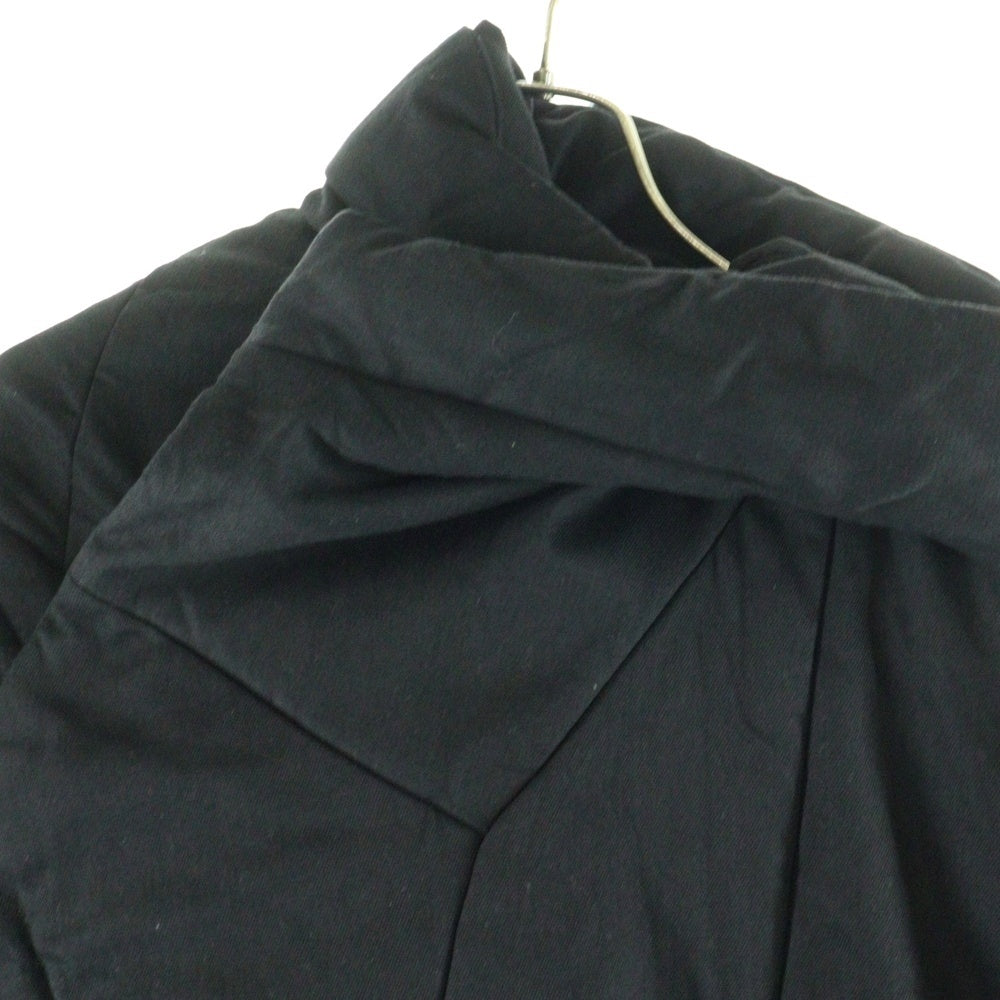 JULIUS(ユリウス) 23AW 10oz Stretch Denim Padded Coat パデット コート ブラック 837COM3