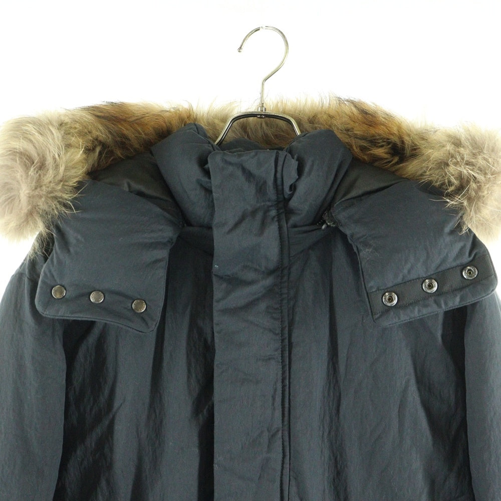 TATRAS(タトラス) SEPIK ナイロンマルチフィラメント ラクーンファー ダウンジャケット ブラック MTK20A4204