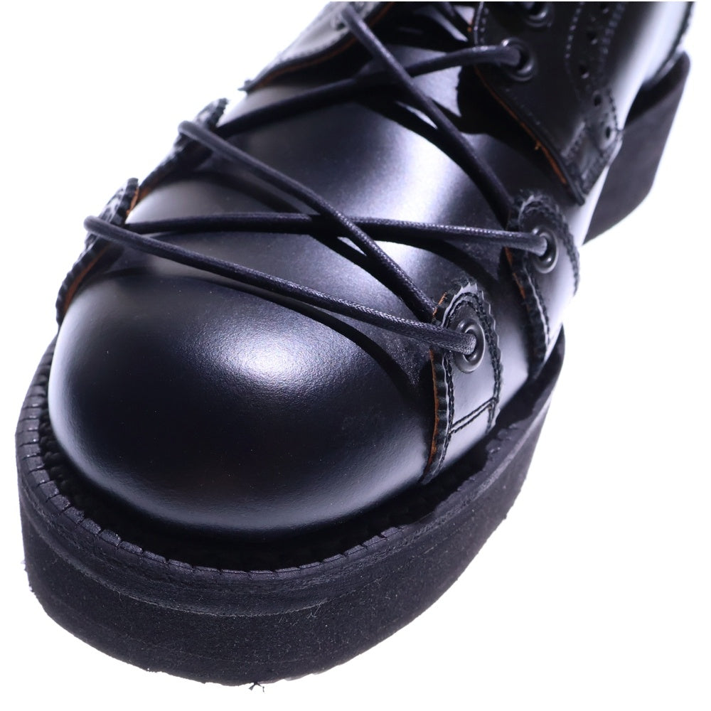 DIET BUTCHER SLIM SKIN(ダイエットブッチャー スリムスキン) 7ホールシューズ vibrmソール レザーシューズ ブラック