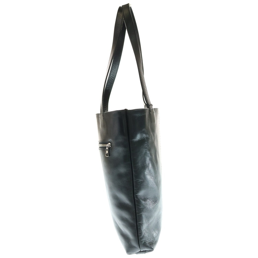 MASTERPIECE(マスターピース) パンチングレザー ハンドバッグ トートバッグ ブラック