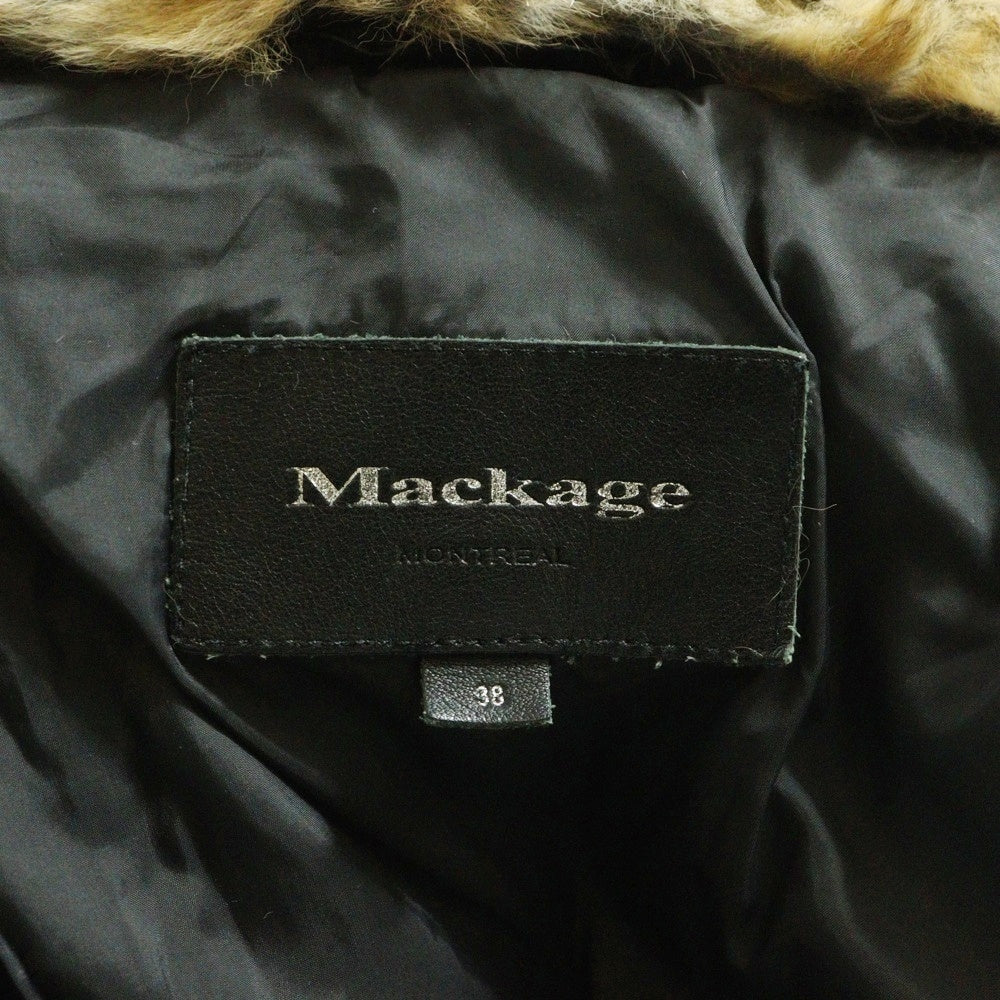 MACKAGE(マッカージュ) ジップアップ ダウンジャケット ブラック CLMK-D6