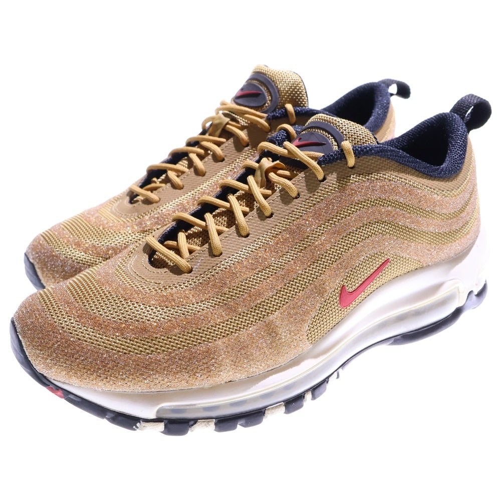 NIKE(ナイキ) WMNS AIR MAX 97 LX SWAROVSKI ウィメンズ エアマックス97 スワロフスキー ローカットスニーカー ゴールド US9/26cm 927508-700