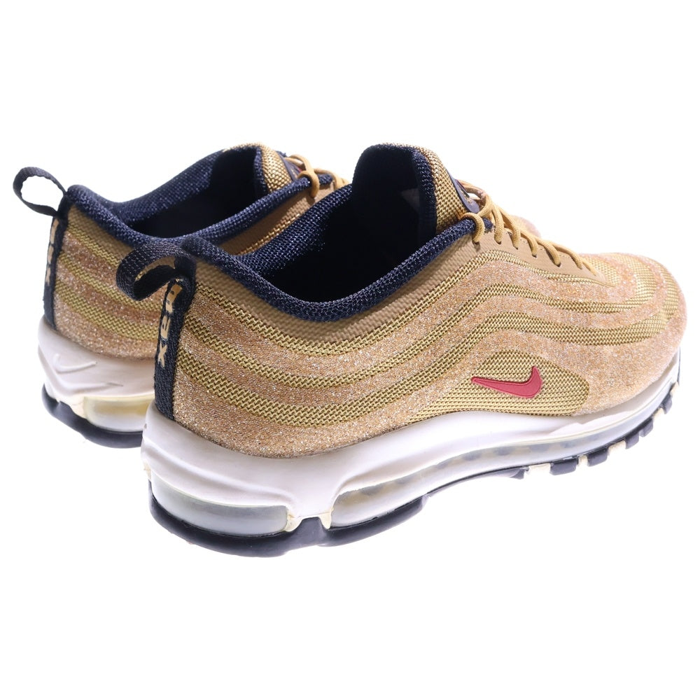 NIKE(ナイキ) WMNS AIR MAX 97 LX SWAROVSKI ウィメンズ エアマックス97 スワロフスキー ローカットスニーカー ゴールド US9/26cm 927508-700