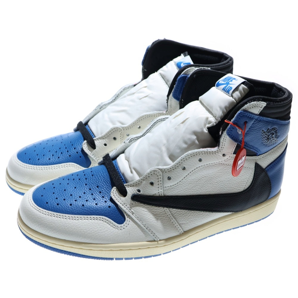 NIKE(ナイキ) ×TRAVIS SCOTT ×FRAGMENT AIR JORDAN1 RETRO HIGH OG SP トラヴィススコット フラグメント エアジョーダン1 ハイカットスニーカー US13/31cm DH3227-105