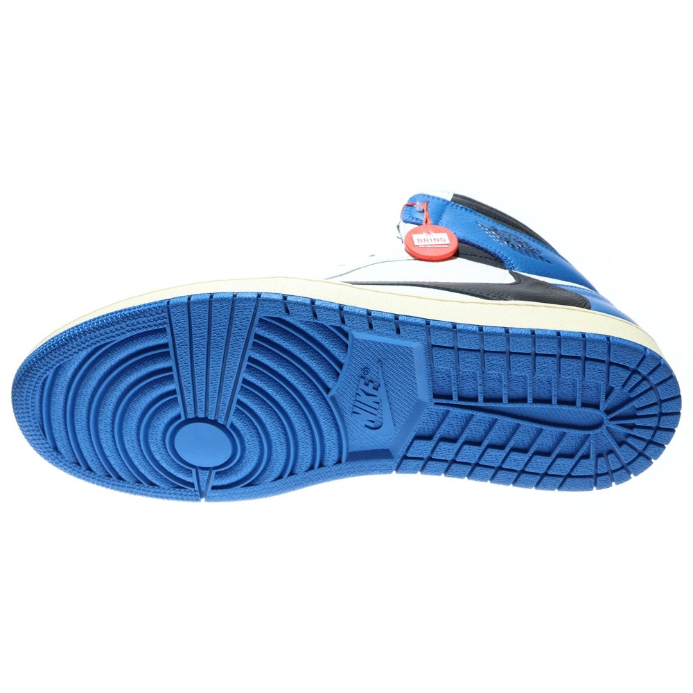 NIKE(ナイキ) ×TRAVIS SCOTT ×FRAGMENT AIR JORDAN1 RETRO HIGH OG SP トラヴィススコット フラグメント エアジョーダン1 ハイカットスニーカー US13/31cm DH3227-105