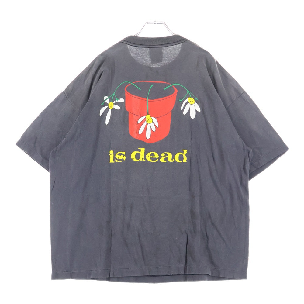 SAINT MICHAEL(セントマイケル) 25AW DE LA SOUL DLS SS TEE デラ ソウル 両面プリント半袖Tシャツ カットソー ブラック SM-HR1-0000-C18