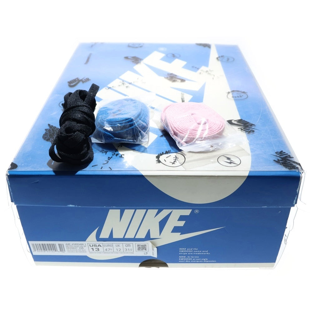 NIKE(ナイキ) ×TRAVIS SCOTT ×FRAGMENT AIR JORDAN1 RETRO HIGH OG SP トラヴィススコット フラグメント エアジョーダン1 ハイカットスニーカー US13/31cm DH3227-105