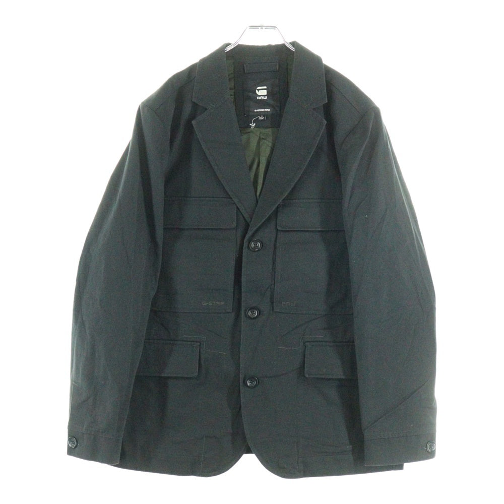 G-STAR RAW(ジースターロウ) マルチポケット デニム 3B テーラードジャケット ブラック D21989-C900-6484