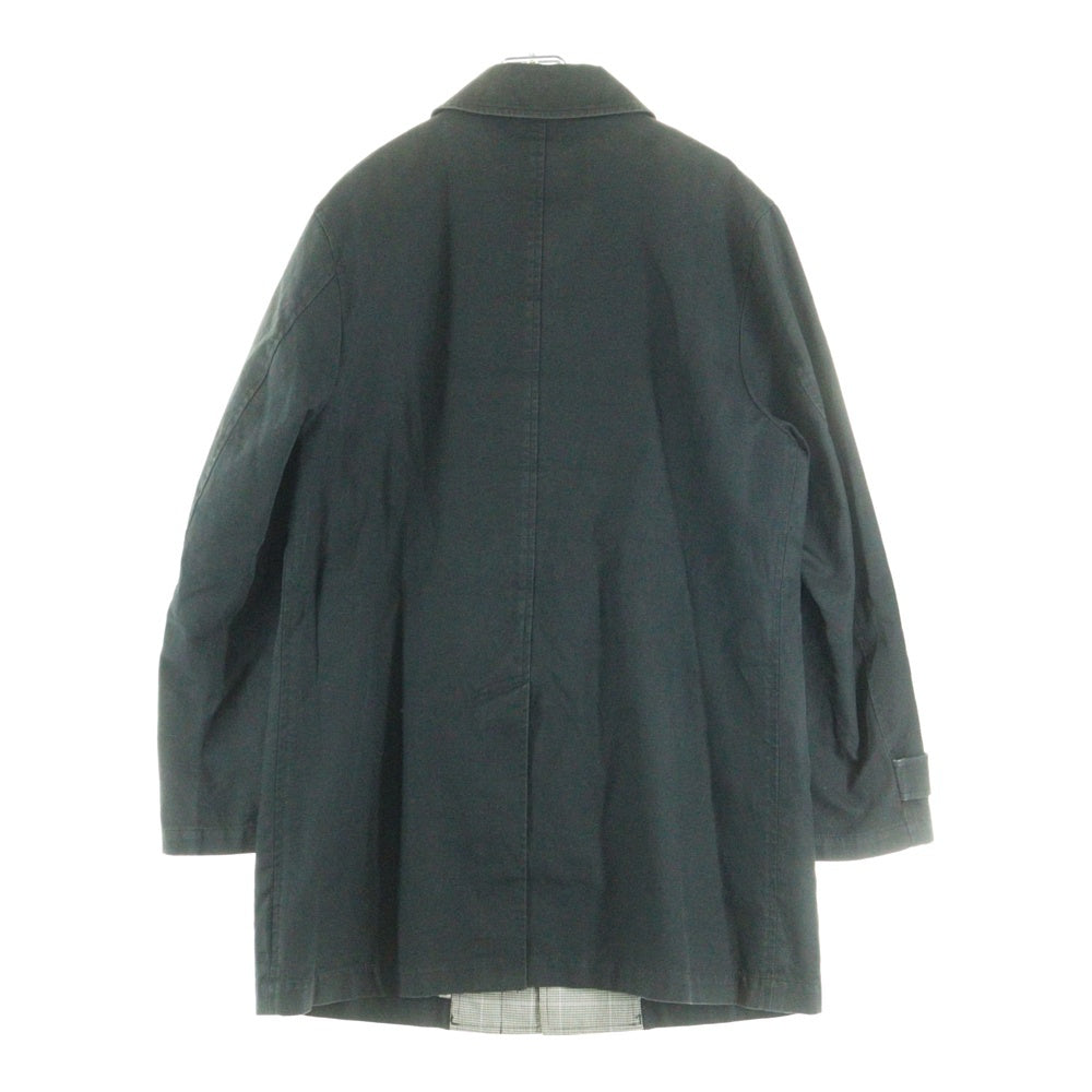 BURBERRY BLACK LABEL(バーバリー ブラックレーベル) 裏地チェック柄 トレンチコート ブラック