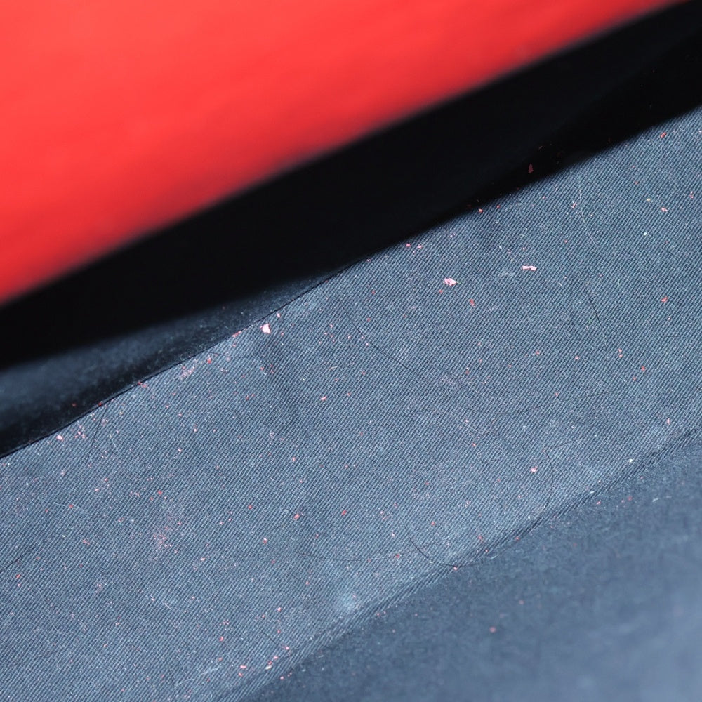 MSGM(エムエスジーエム) ロゴプリント スクエア トートバッグ レッド