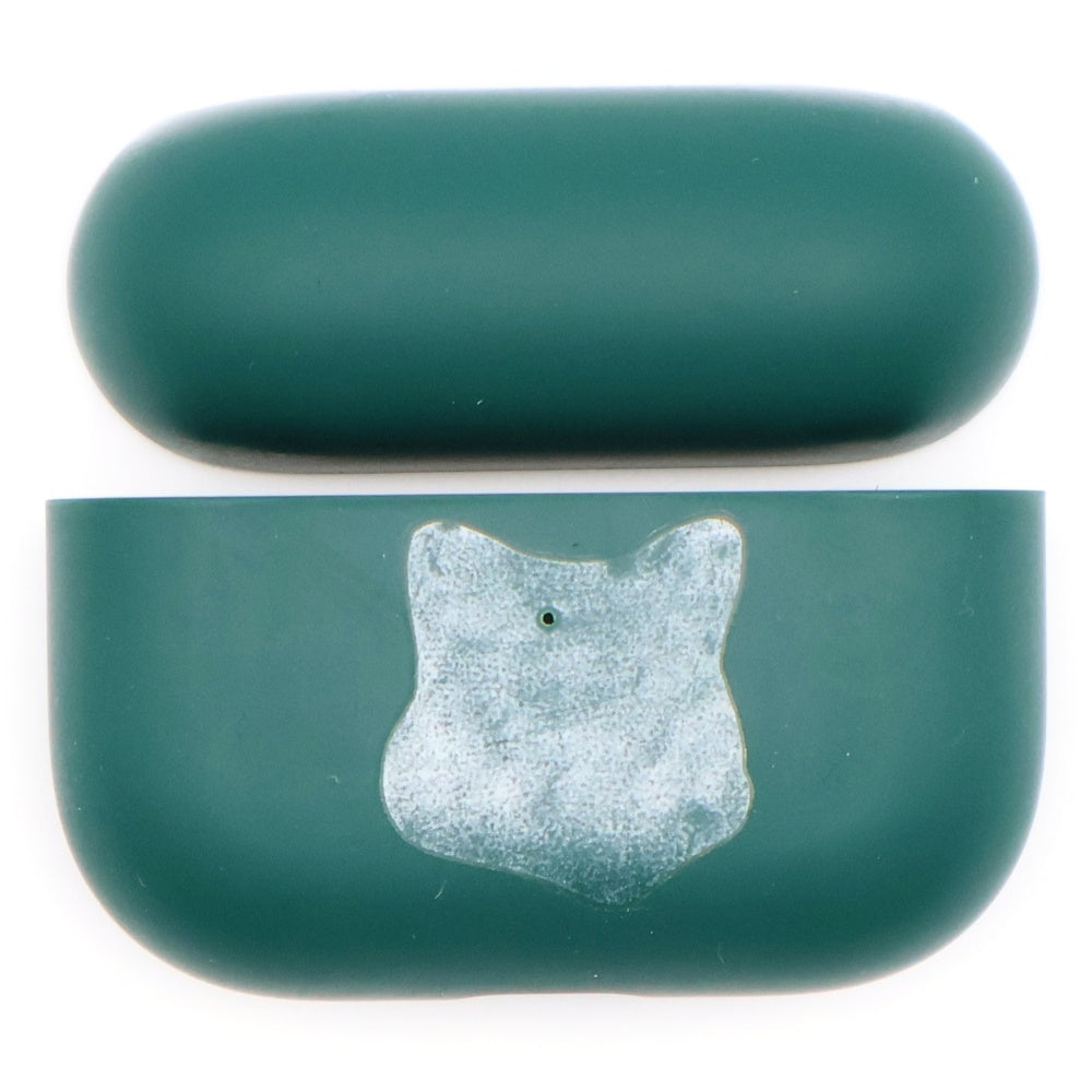 MAISON KITSUNE(メゾンキツネ) NATIVE UNION プリント シリコン エアポッズプロ イヤホンケース グリーン