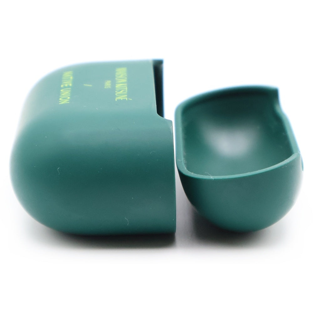 MAISON KITSUNE(メゾンキツネ) NATIVE UNION プリント シリコン エアポッズプロ イヤホンケース グリーン