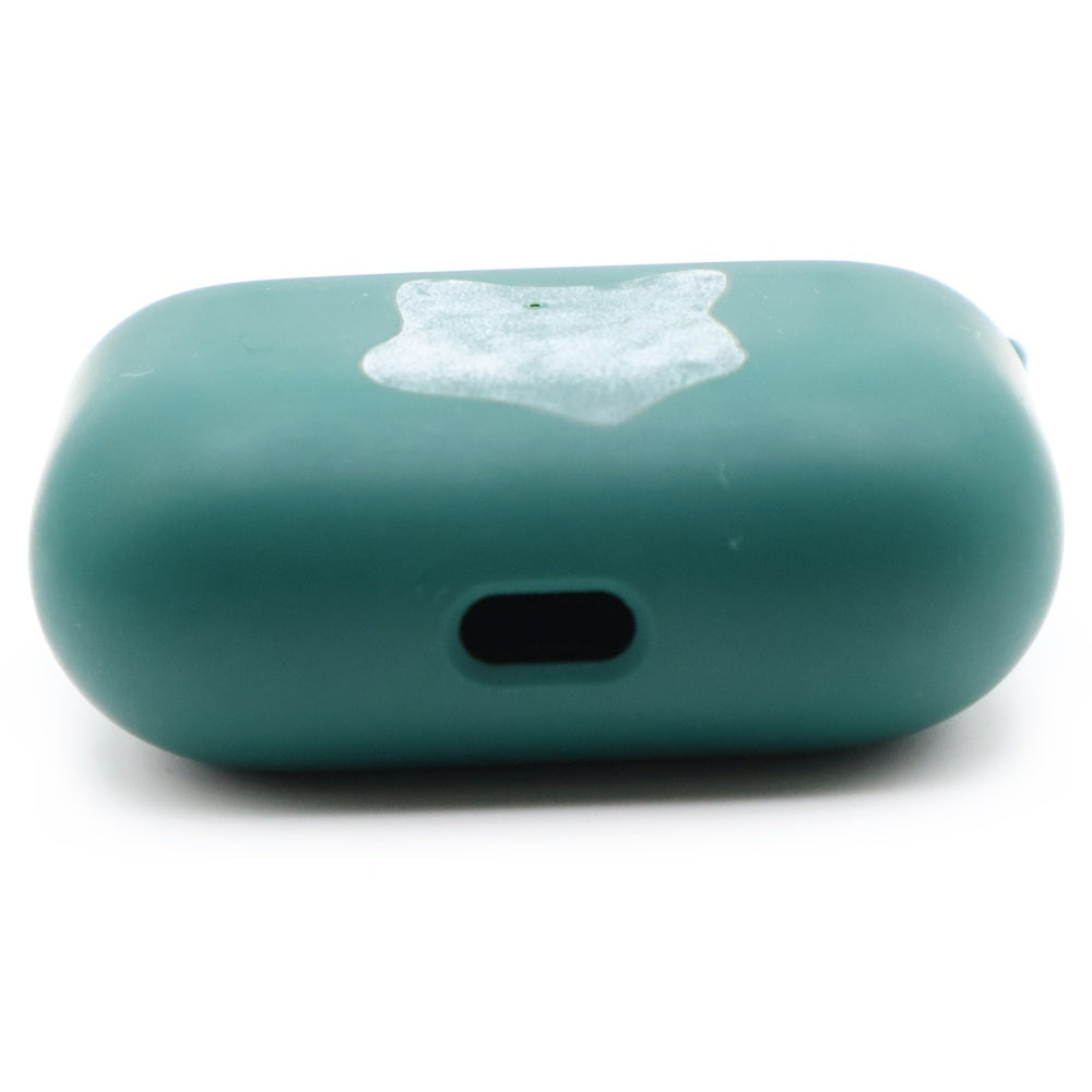 MAISON KITSUNE(メゾンキツネ) NATIVE UNION プリント シリコン エアポッズプロ イヤホンケース グリーン