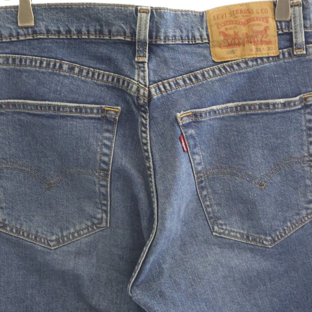 Levi's(リーバイス) 505 ジップフライ レギュラー ストレート デニムパンツ インディゴ PC9-00505-2139
