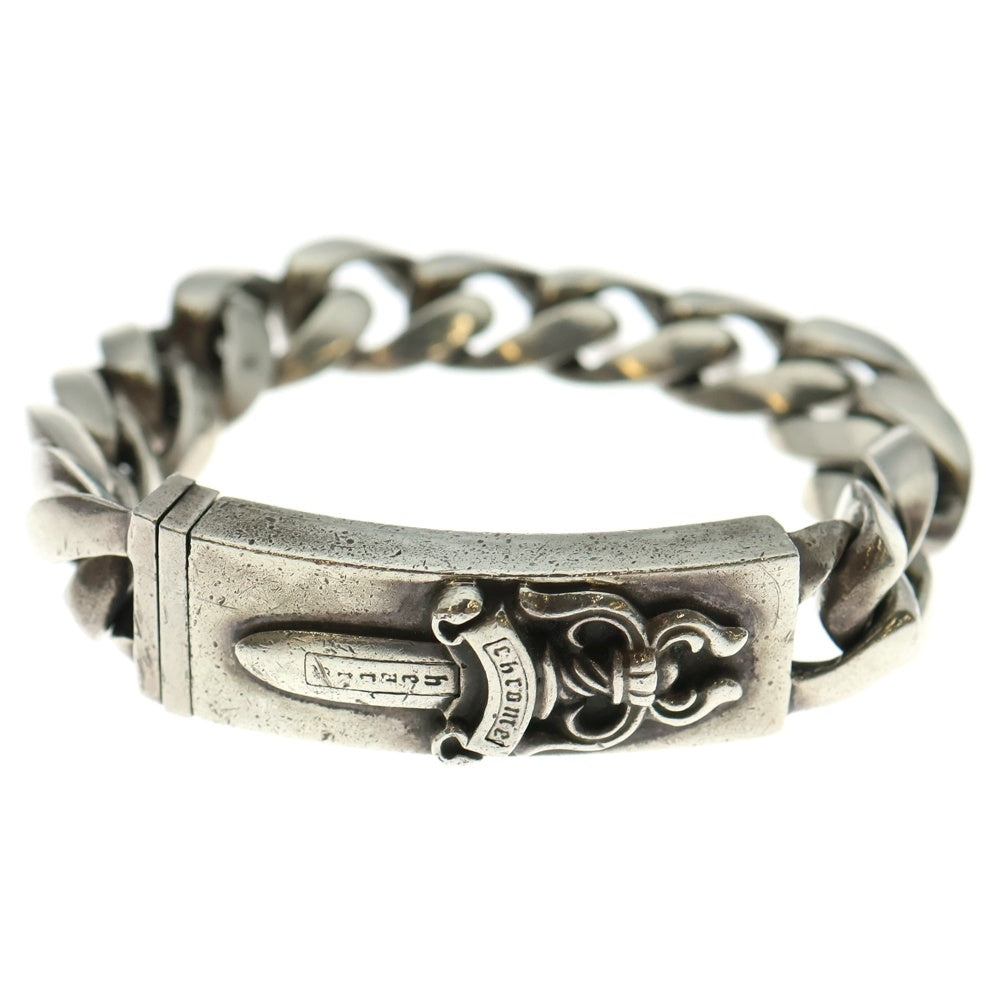 クロムハーツ IDダガー クラシックリンク ブレスレット 13リンク CHROME HEARTS(クロムハーツ) ID DAGGER ダガーIDクラシックリンク
