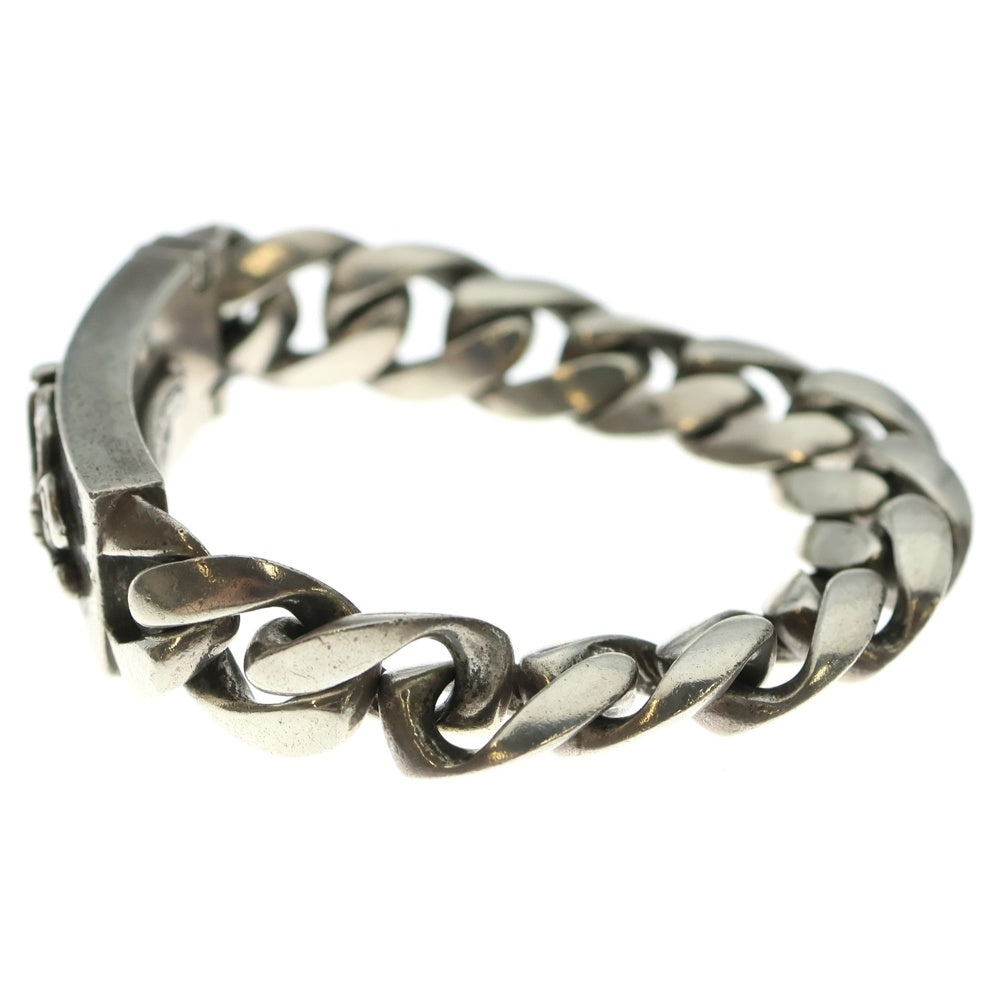 CHROME HEARTS(クロムハーツ) ID DAGGER ダガーIDクラシックリンクブレスレット 13LINK シルバー BCA156