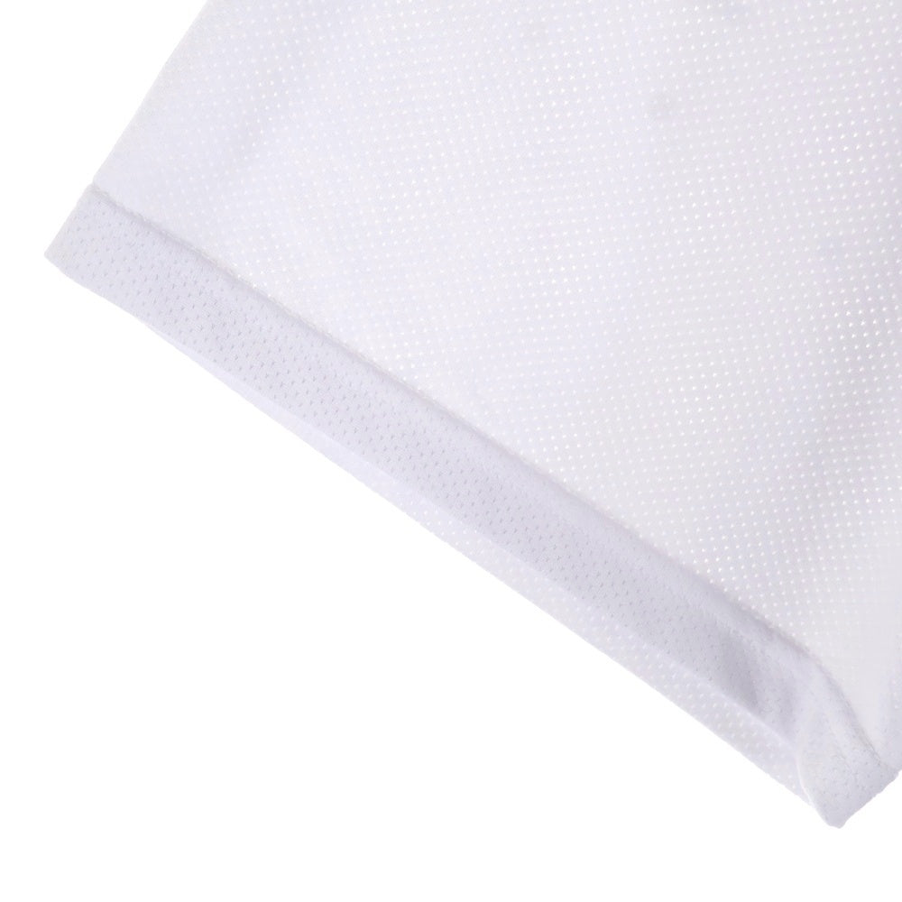 BALENCIAGA(バレンシアガ) 23SS SWIM T-SHIRT ロゴプリント メッシュ半袖Tシャツ カットソー ホワイト 657027