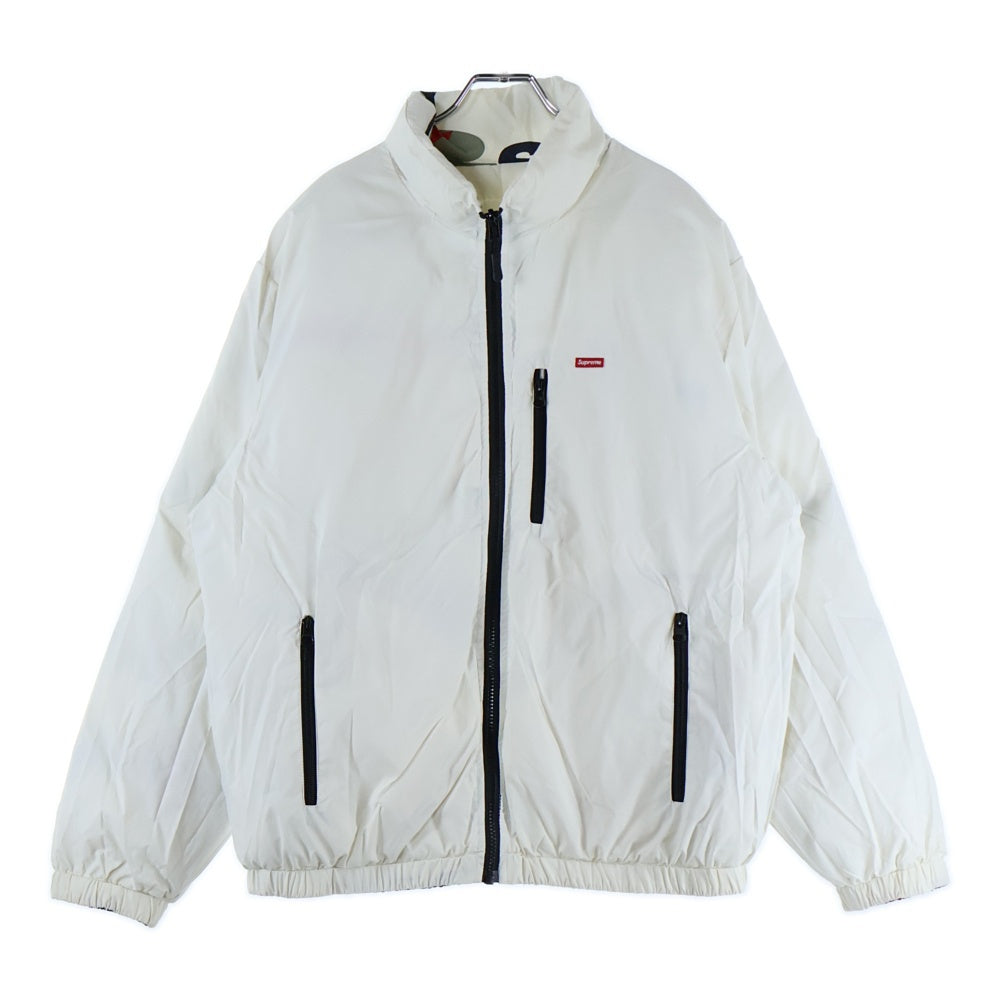 SUPREME(シュプリーム) 18AW NY Reversible Puffy Jacket フォトプリントリバーシブルジャケット ホワイト