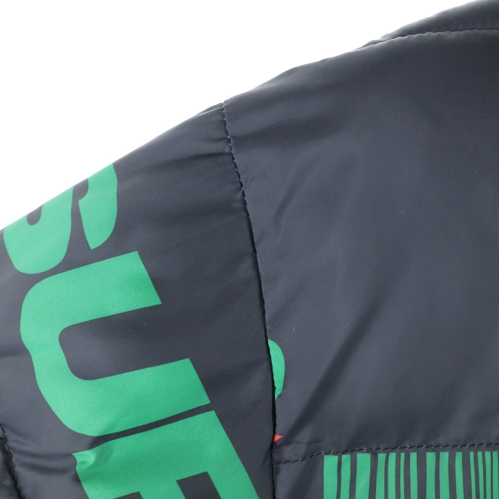 SUPREME(シュプリーム) 18AW NY Reversible Puffy Jacket フォトプリントリバーシブルジャケット ブラック