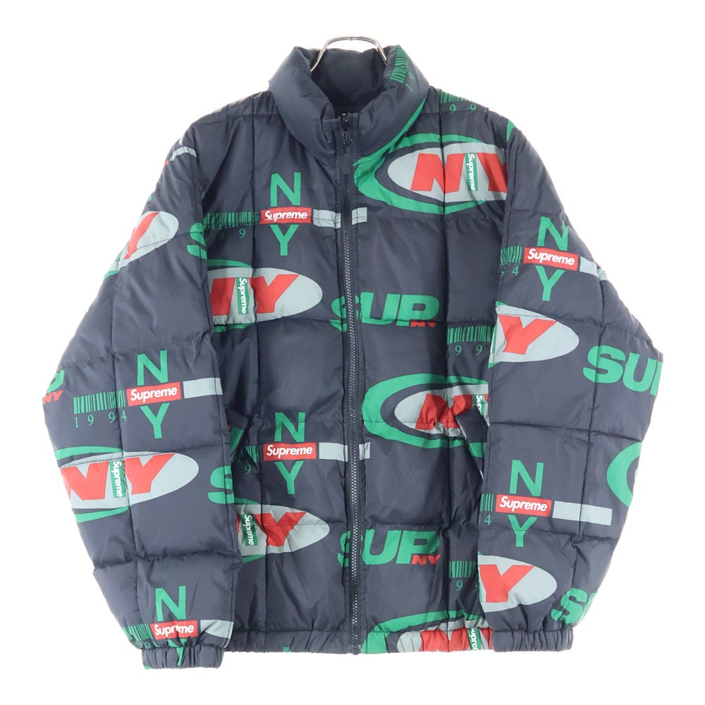 SUPREME(シュプリーム) 18AW NY Reversible Puffy Jacket リバーシブルジャケット ブラック