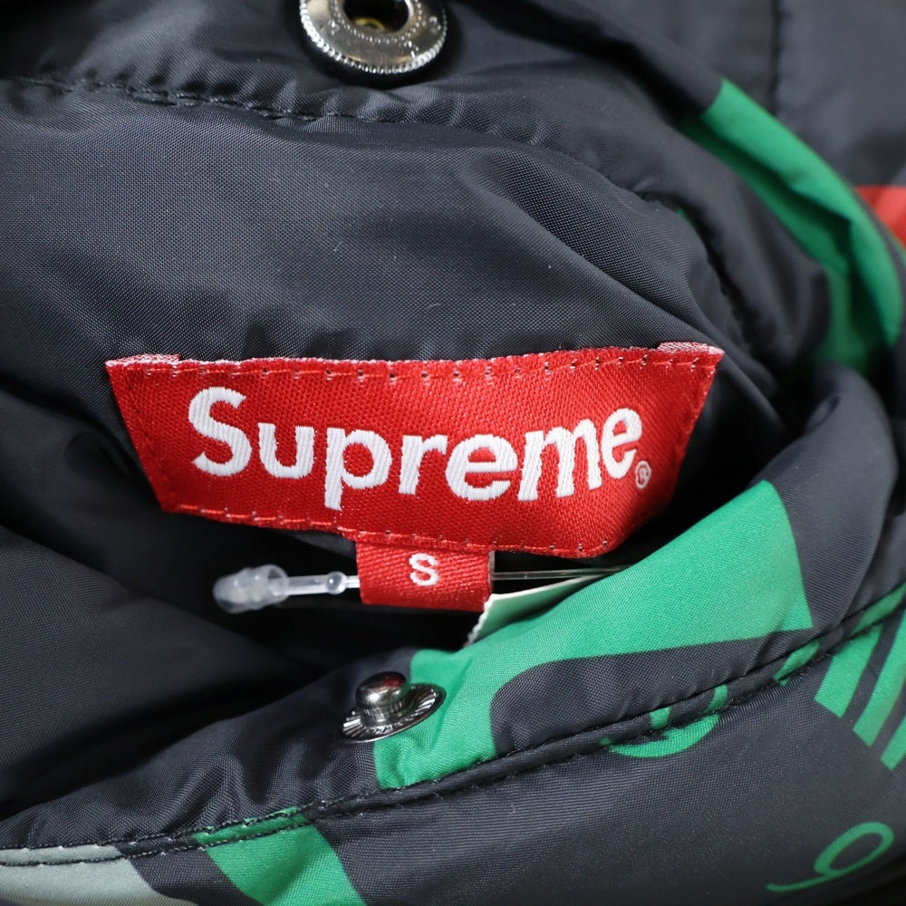 SUPREME(シュプリーム) 18AW NY Reversible Puffy Jacket リバーシブルジャケット ブラック
