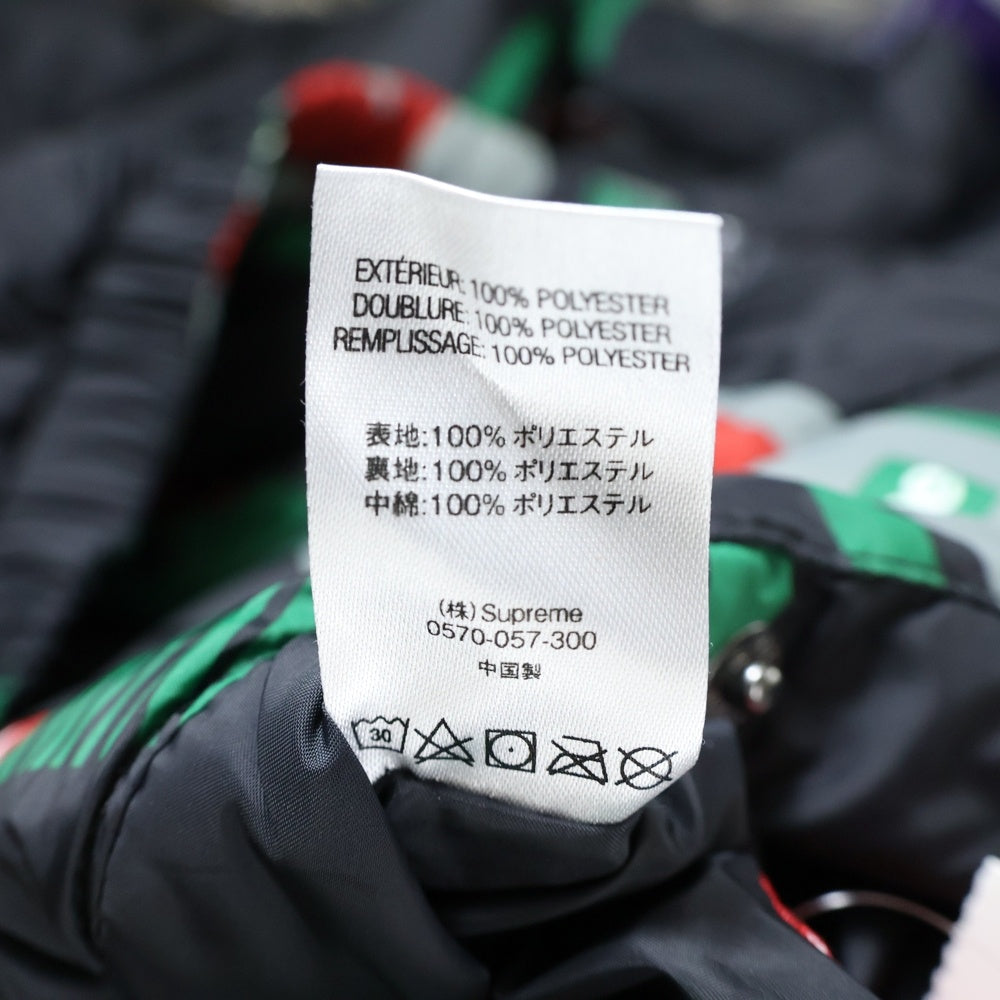 SUPREME(シュプリーム) 18AW NY Reversible Puffy Jacket リバーシブルジャケット ブラック