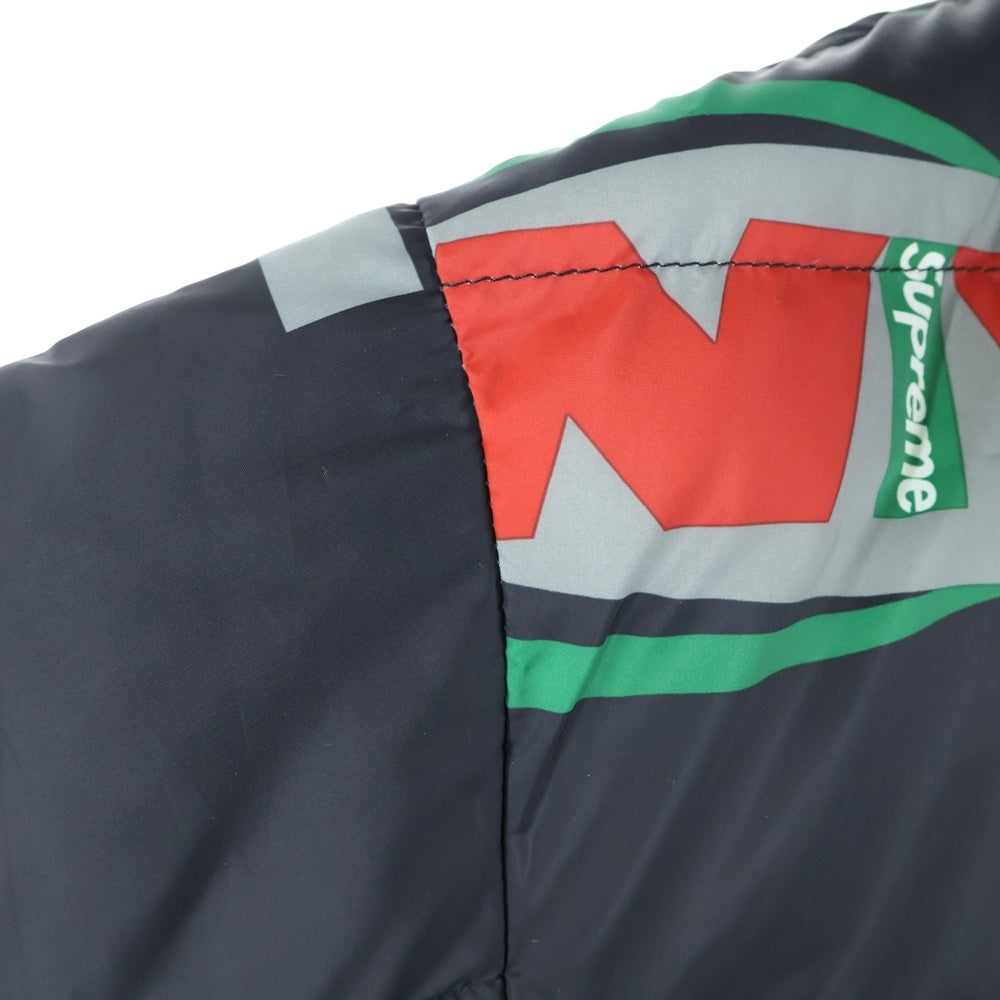 SUPREME(シュプリーム) 18AW NY Reversible Puffy Jacket リバーシブルジャケット ブラック