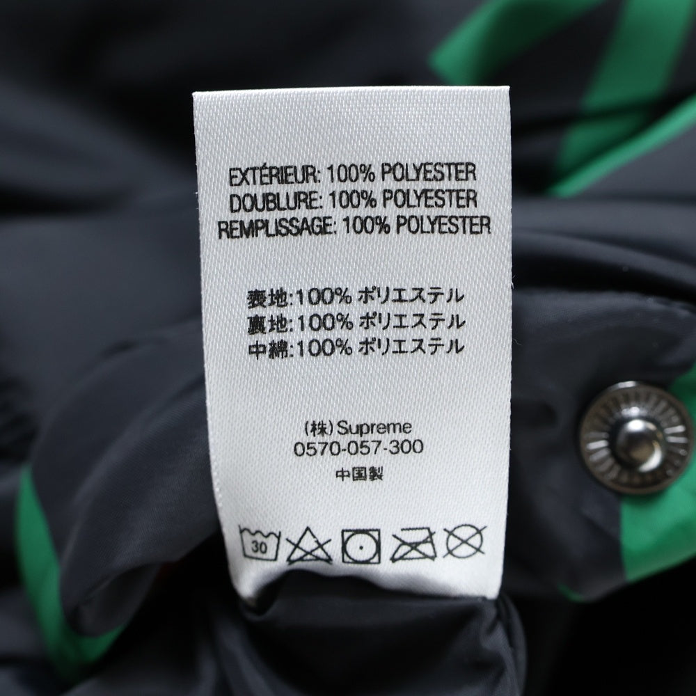 SUPREME(シュプリーム) 18AW NY Reversible Puffy Jacket リバーシブルジャケット ブラック
