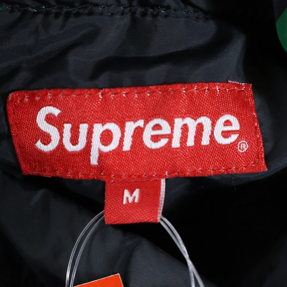 SUPREME(シュプリーム) 18AW NY Reversible Puffy Jacket フォトプリントリバーシブルジャケット ブラック