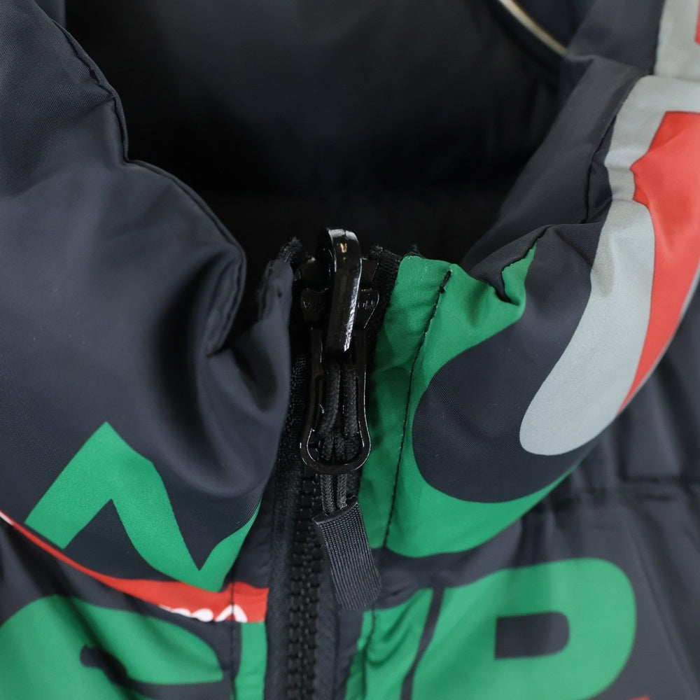 SUPREME(シュプリーム) 18AW NY Reversible Puffy Jacket リバーシブルジャケット ブラック