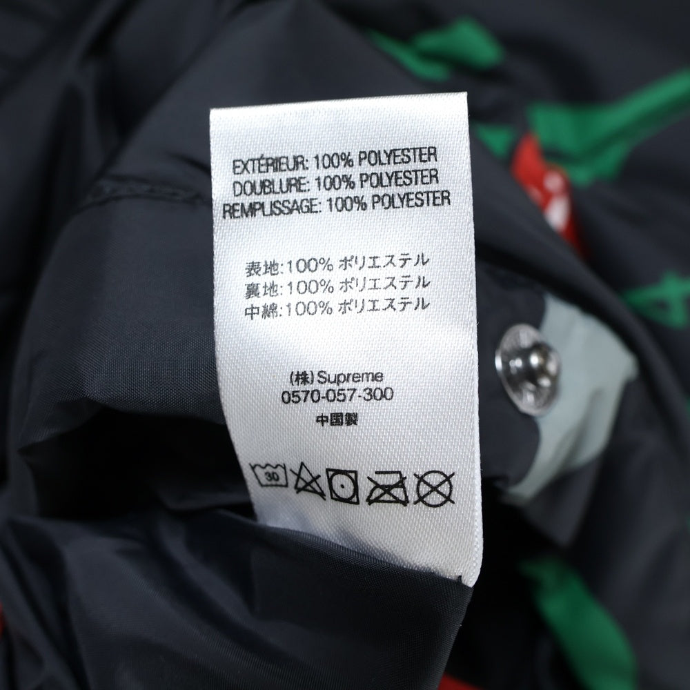 SUPREME(シュプリーム) 18AW NY Reversible Puffy Jacket リバーシブルジャケット ブラック