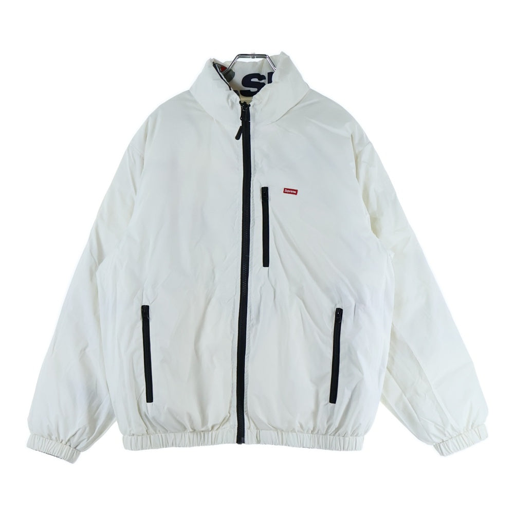 SUPREME(シュプリーム) 18AW NY Reversible Puffy Jacket フォトプリントリバーシブルジャケット ホワイト