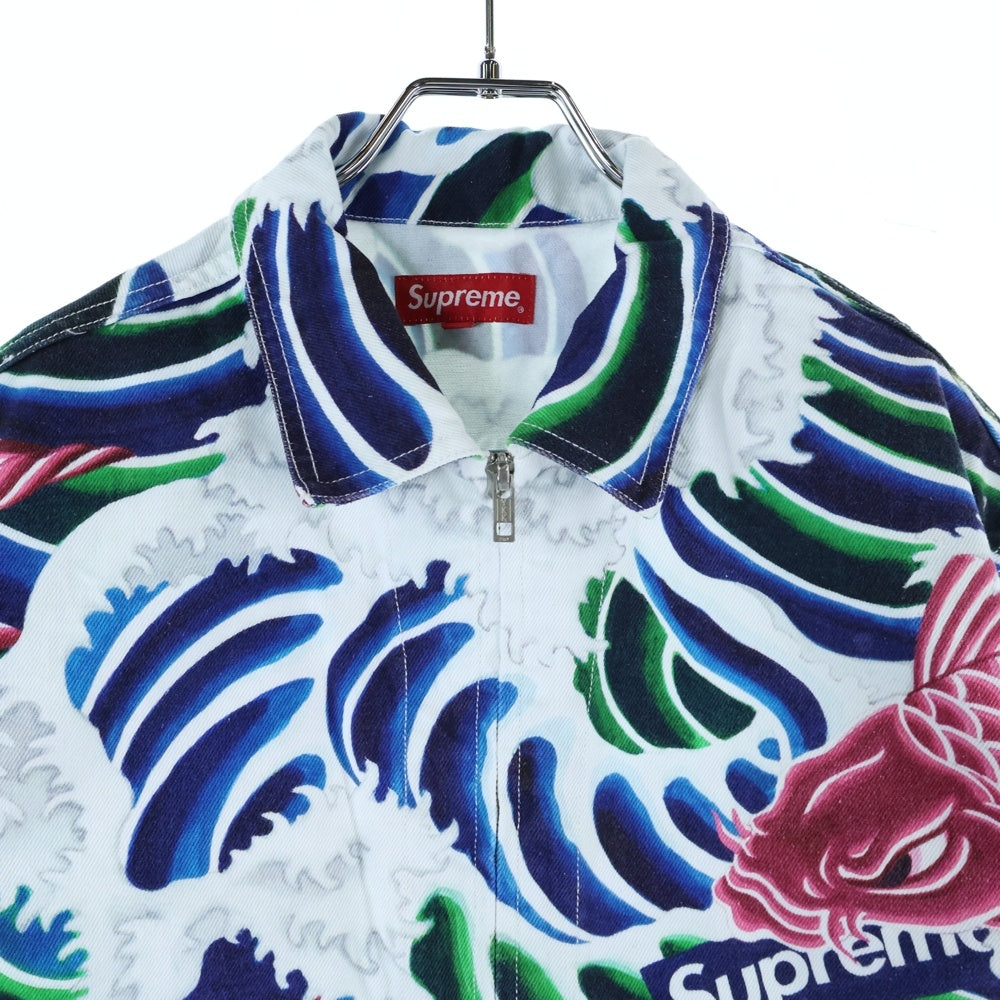SUPREME(シュプリーム) 20SS Waves Work Jacket ウェーブスワークジャケット ホワイト