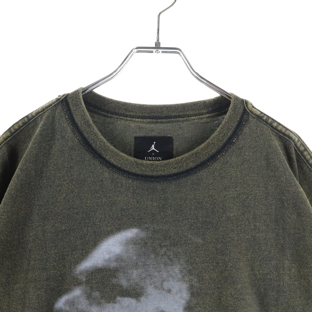 NIKE(ナイキ) ×UNION JORDAN PHOTO TEE ユニオン ジョーダン インサイドアウト 半袖カットソー Tシャツ ブラック AV5886-010